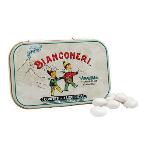 Amarelli Bianconeri Sugar Coated Liquorice 50g