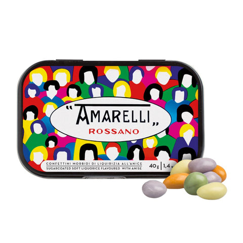 Amarelli Lodola Limited Edition – Liquirizia Confettata all'Anice (Liquorice flavoured with anise) 40gr