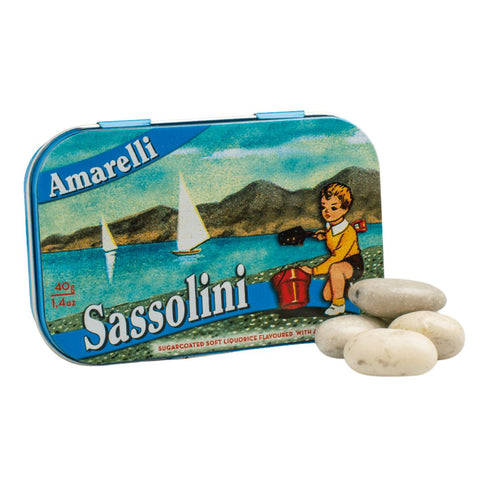 Amarelli Sassolini Sugar Coated Liquorice 40g