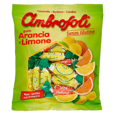 Ambrosoli Spicchi Agrumi (Citrus Candies orange/lemon) 150g