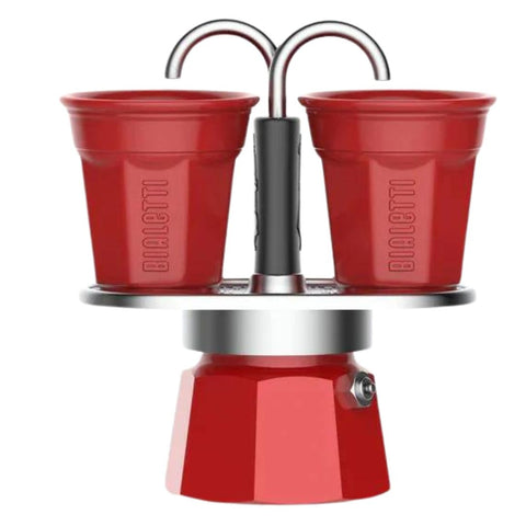 Bialetti Mini Express Red 2 cup set