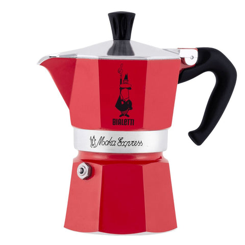 Bialetti Moka Express Rossa 3 cup