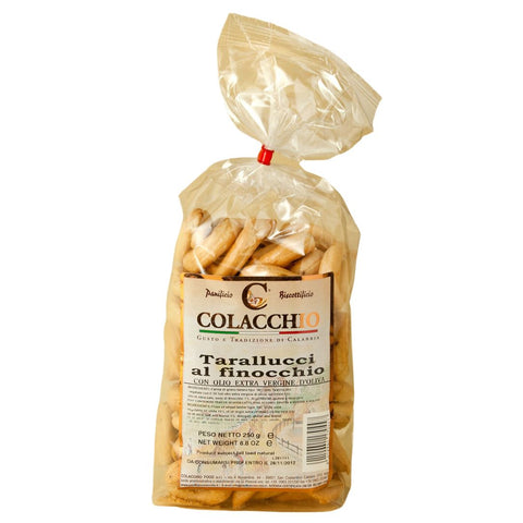 Colacchio Tarallucci al Finocchio (Fennel) 250g