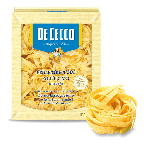 De Cecco Fettuccine Uovo (Egg) Nº 303 500g