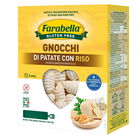 Farabella Gnocchi di Patate con Riso (Gluten free gnocchi with rice) 500g - Clearance (Best Before 29/10/2025)
