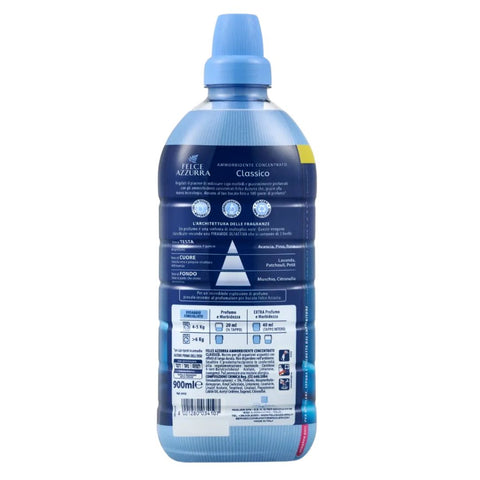 Felce Azzurra Ammorbidente Concentrato Classico (Concentrated fabric softener) 0.9L