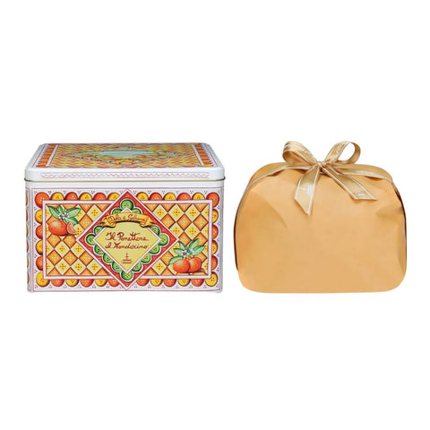 Fiasconaro Dolce & Gabbana Panettone al Mandarino di Sicilia (Mandarin without resins) 1kg