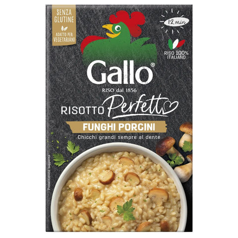 Gallo Risotto Perfetto Funghi Porcini (Mushroom risotto) 175g