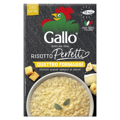 Gallo Risotto Perfetto Quattro Formaggi (Saffron 4 cheeses) 175g