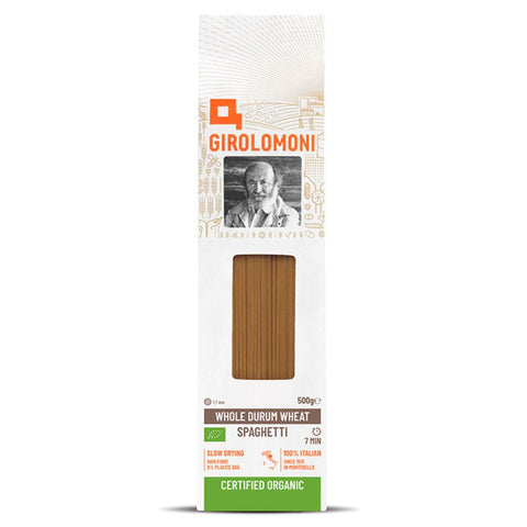 Girolomoni Organic Whole Durum Wheat Semolina Spaghetti 500g