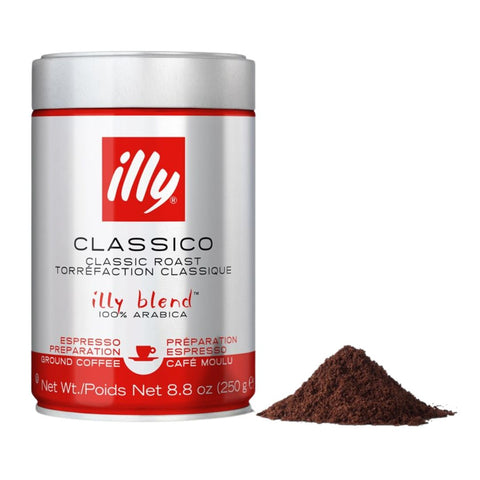 Illy Classico Ground Coffee 250g