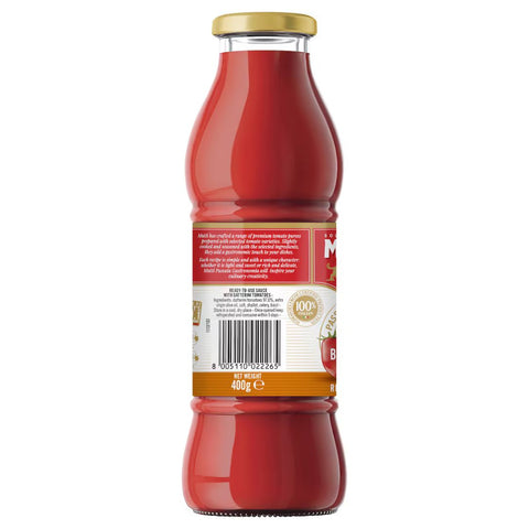 Mutti Passata Made with Baby Roma Tomatoes 400g