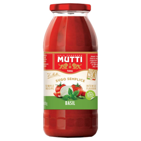 Mutti Sugo Basil and Onion 400g