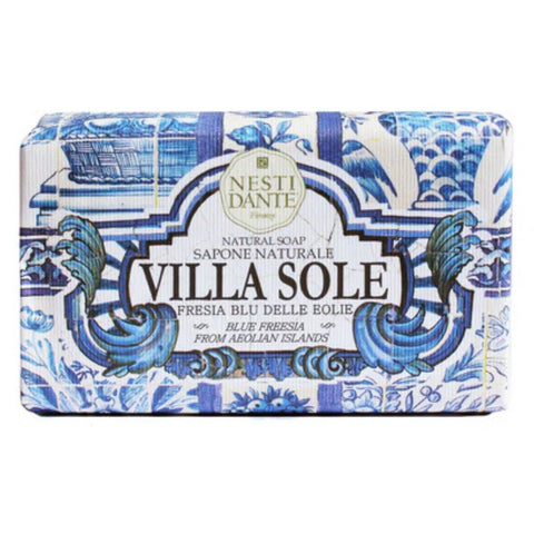 Nesti Dante Villa Sole Fresia Blu delle Eolie Soapone Naturale (Blue fresia natural soap) 250g