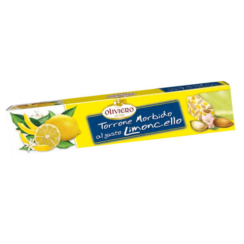 Oliviero Torrone Morbido al Gusto Limoncello (Limoncello flavoured nougat) 150g