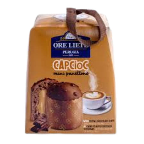 Ore Liete Panettoncino Capcioc (Mini panettone cappuccino & chocolate cream) 100g