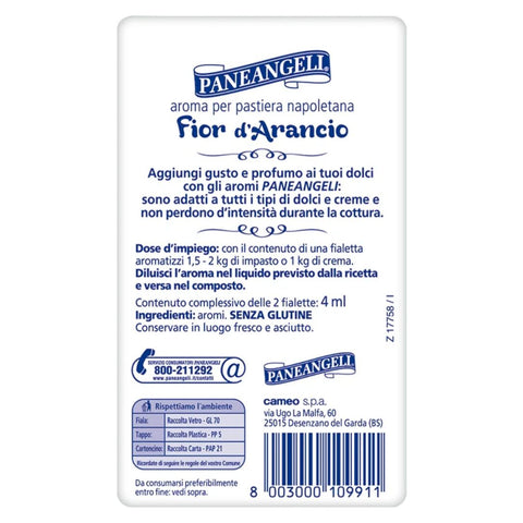 Paneangeli Orange Blossom Essence (Fior D'Arancio) 2x2ml