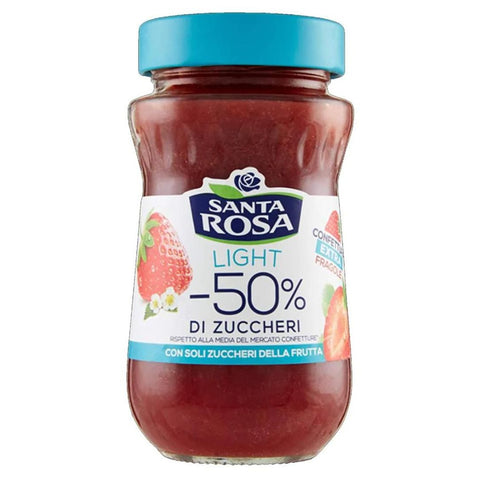 Santa Rosa Light Fragole (Strawberries) Jam 260g - Clearance (Best Before 3/11/2023)