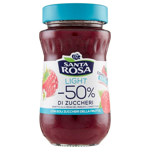 Santa Rosa Light Lamponi (Raspberries) Jam 260g - Clearance (Best Before 3/11/2023)
