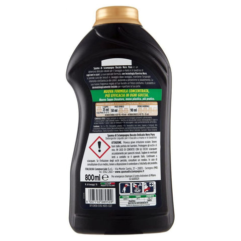 Spuma di Sciampagna Nero Puro (Dark colours laundry liquid) 800ml