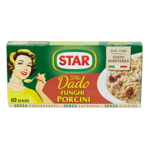 Star Dado Funghi Porcini (Mushroom stock cubes) 100g