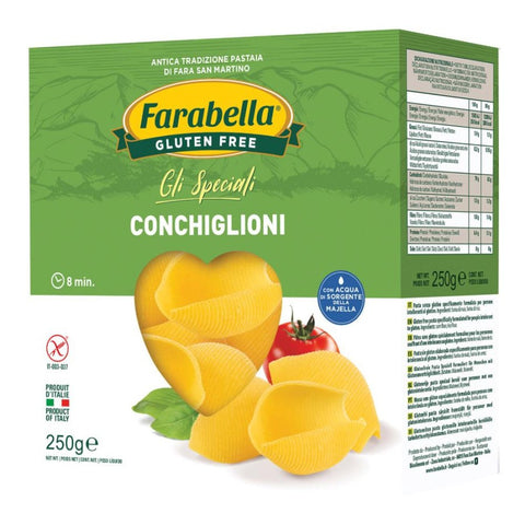 Buy Farabella Gluten Free Conchiglioni N.461 250g at La Dispensa