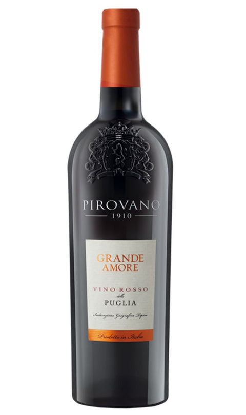 Buy Pirovano Grande Amore Rosso Puglia IGT Italian red wine from Puglia at La Dispensa