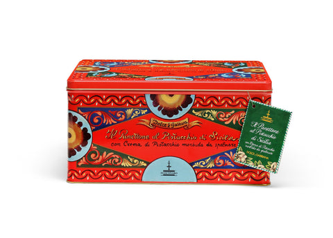 Buy Dolce & Gabbana Panettone with Sicilian pistachio & white chocolate 1Kg at La Dispensa