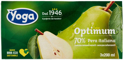 Buy Yoga Pear Nectar 3x200ml at La Dispensa