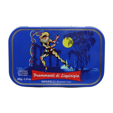 Amarelli Arlecchini Rombetti Liquorice Flavoured with Anise 40g