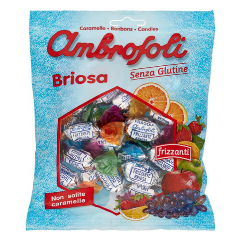 Ambrosoli Briosa Frizzanti (Fizzy fruits lollies) 150g