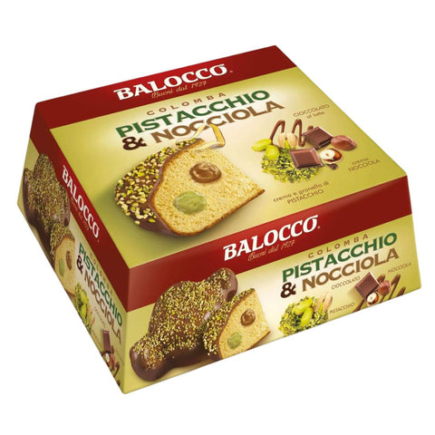 Balocco Colomba Pistacchio e Nocciola (Pistachio and hazelnut) 750g