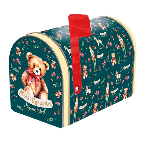 Balocco Mini Panettone in Mailbox Tin without Candied Fruit 80g