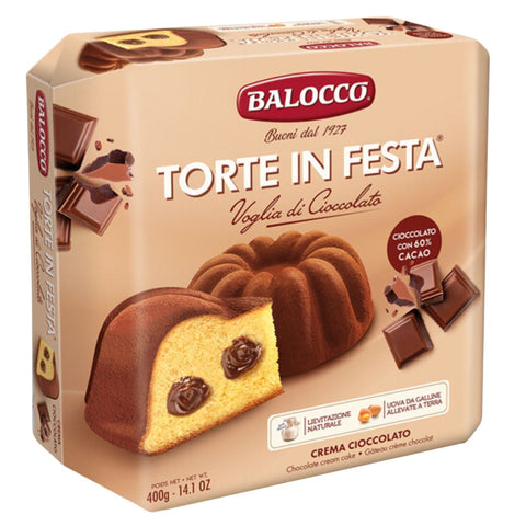 Balocco Torte in Festa Voglia di Cioccolato (Chocolate cream cake) 400g