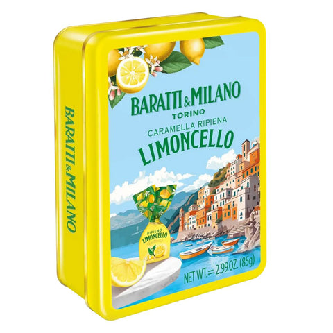 Baratti & Milano Latta Caramella Ripiena Limoncello (Filled candy) 85g