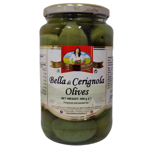 Bella Contadina Bella di Cerignola Olives 550g