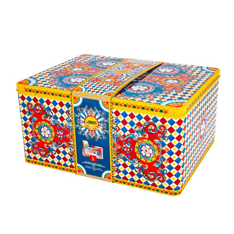 Bialetti Dolce&Gabbana Box Moka Express Sicilian Cart 3 cups and Coffee Container