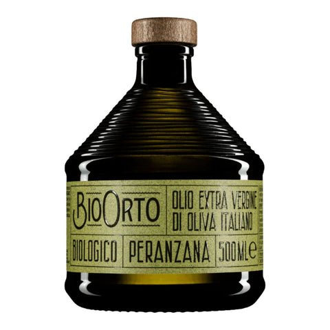 BioOrto Olio Extravergine di Oliva Peranzana Biologico (Organic EVOO monocultivar) 500ml