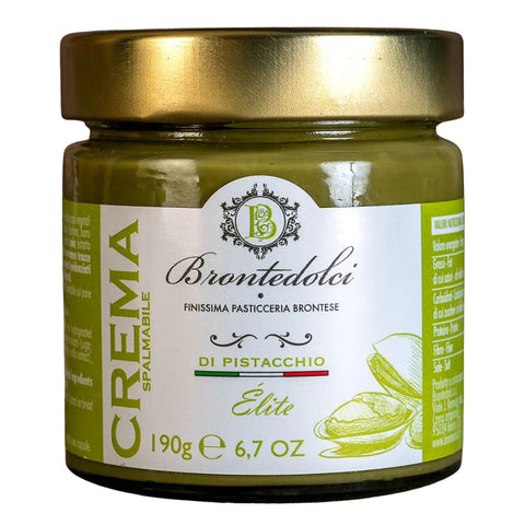 Brontedolci Elite Crema di Pistacchio (Pistachio spread) 190g