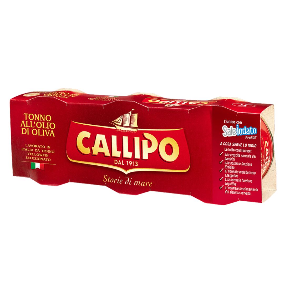 La Dispensa Callipo Callipo Tuna in Olive Oil 3x80g
