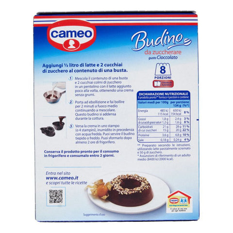 Cameo Budino al Cioccolato (Chocolate pudding) 2x48g