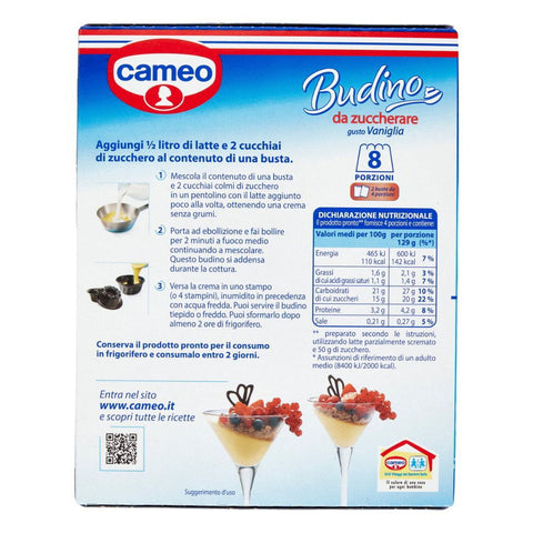 Cameo Budino alla Vaniglia (Vanilla pudding) 2x35g