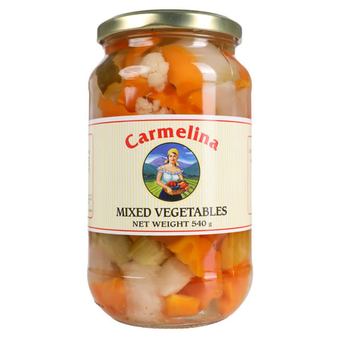 Carmelina Giardiniera Mixed Vegetables 540g