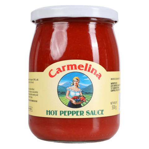 Carmelina Hot Pepper Sauce 530g