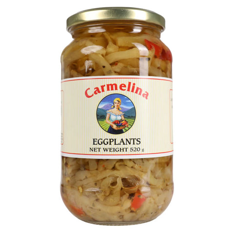 Carmelina Mild Eggplant in Oil 520g