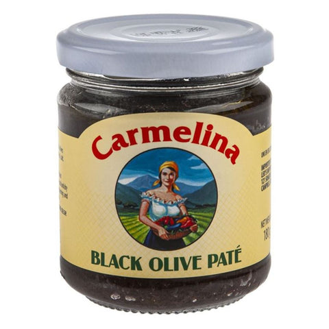 Carmelina Pate' di olive nere (Black olives tapenade) 190g