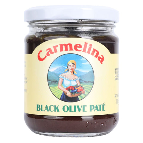 Carmelina Pate' di olive nere (Black olives tapenade) 190g