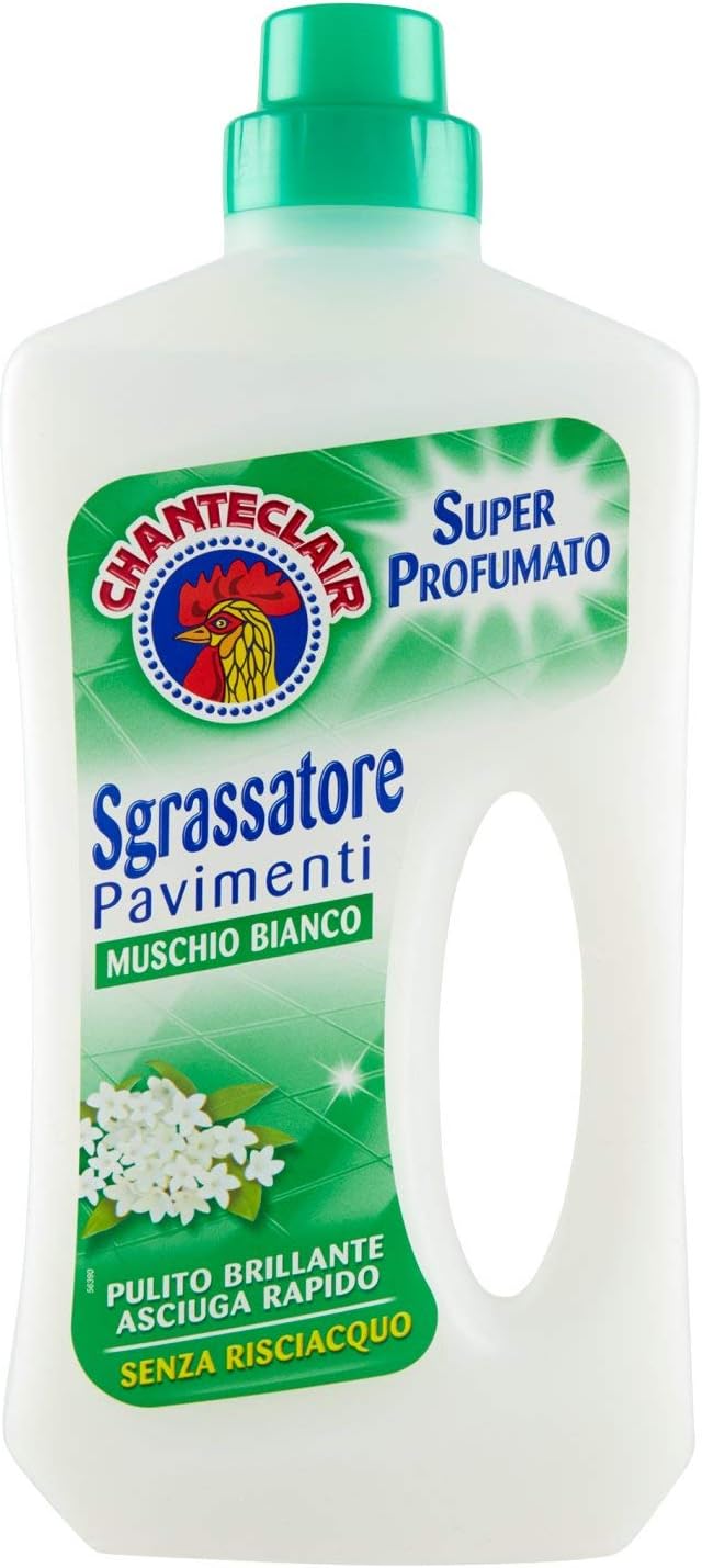 CHANTE CLAIR - Set 12 Detersivi Pavimenti - 750 Ml Cad. - Disinfettante E Detergente Per La Casa