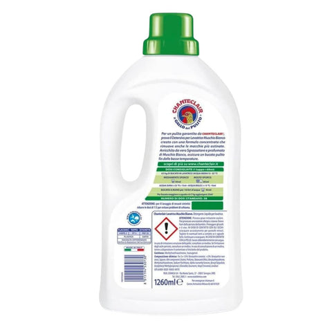 Chanteclair Lavatrice Muschio Bianco (Laundry liquid white musk) 1260ml