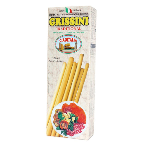 Ciao Italia Grissini Tradizionali (Traditional breadsticks) 125g